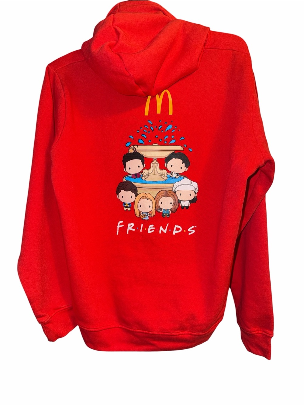 McDonald’s x Friends Limited Edition Red Hoodie L/XL Collector